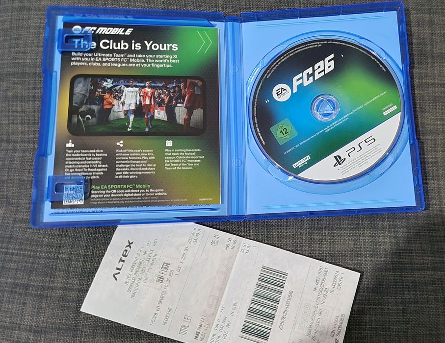 Fc26 PS5 Nou, 190 de lei