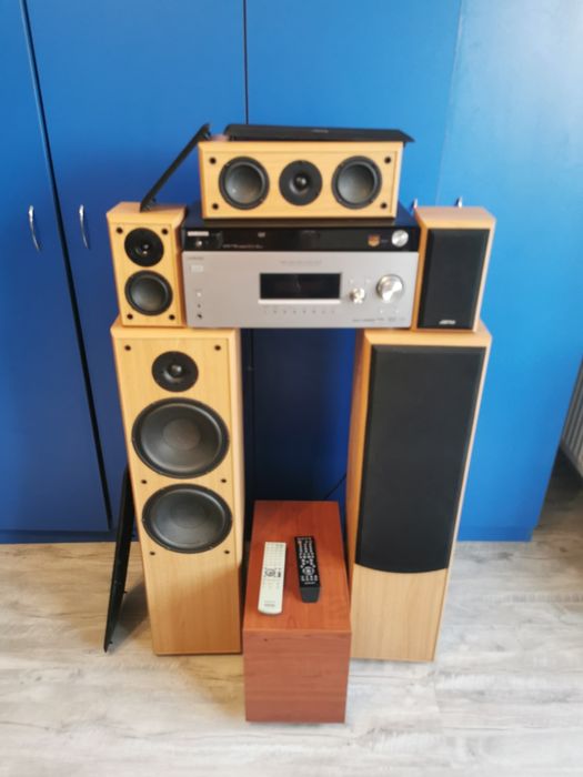 Vand sistem 5.1 complect  tuner + boxe