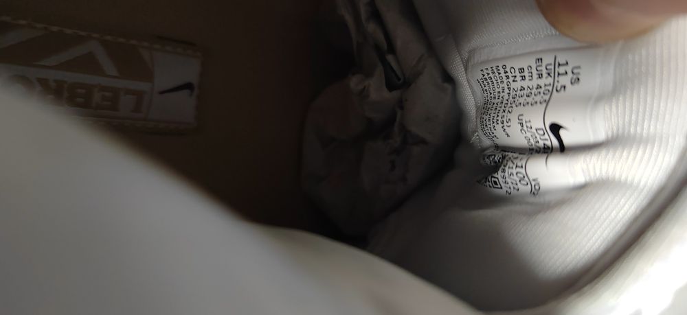 Nike Lebron Zoom II, номер 45.5