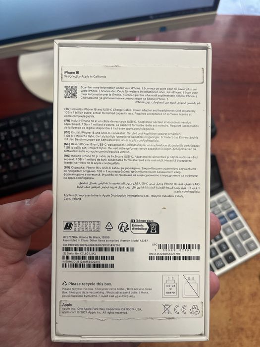 Iphone 16 128gb 100%