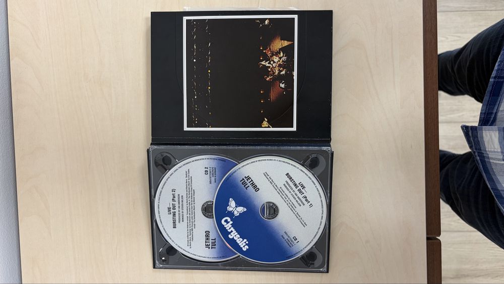 Vand CD JETHRO TULL - Bursting Out (Inflated edition)