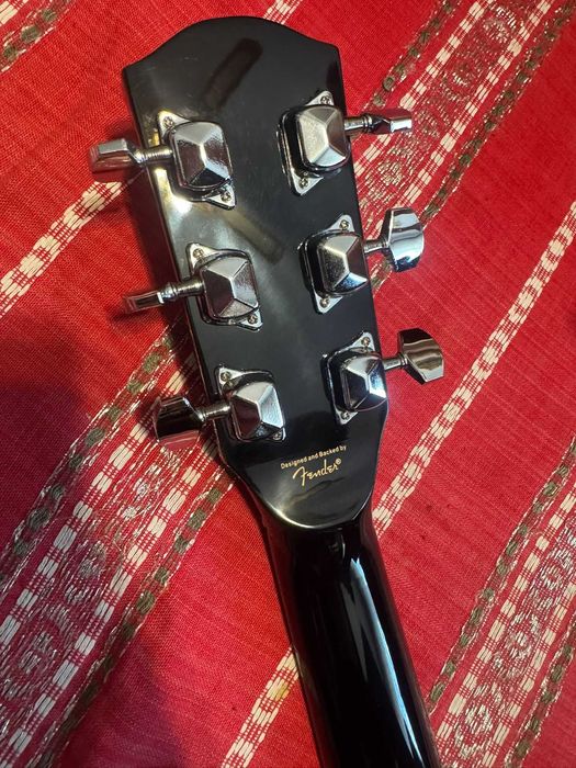 Chitara SQUIER Electro-acustica SA-105CE SB+ Husa