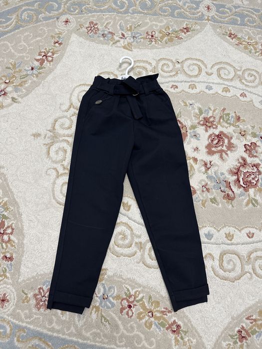 Очень стильные брюки с начесом на 7 лет