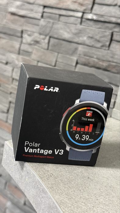 SmartWatch Polar Vantage V3 Sky-Blue / NOU / Sigilat