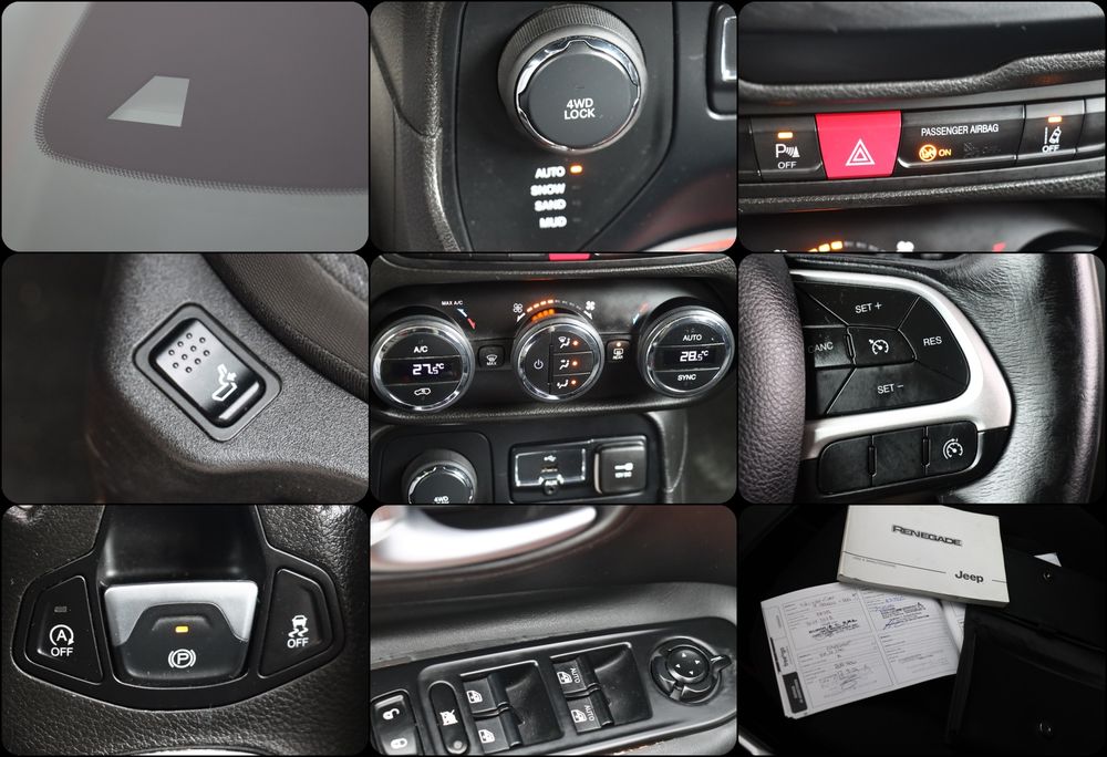 Jeep Renegade / 4X4 / Euro 6 / Rate / Garantie