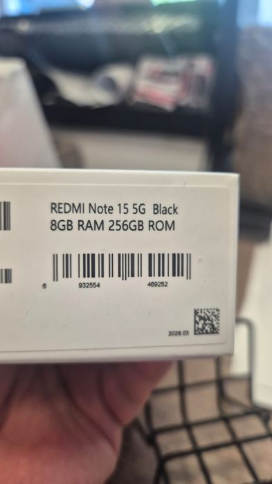 Telefon mobil Xiaomi Redmi Note 15, 256GB,NOU