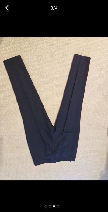 Pantaloni dama bleumarin,  mărimea a38