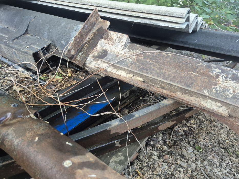 Ворота продам Синего Цвета