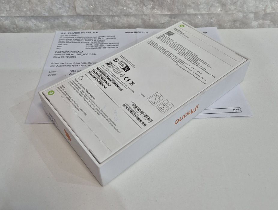 iPhone 17 Pro Max 512GB. SIGILAT ! 2 Ani Garantie