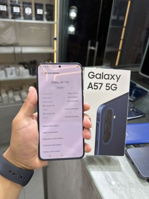 Samsung A57 5g yengi 8/256