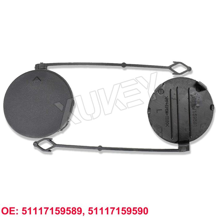 Капачка капаче за кука теглич предна броня BMW X5 БМВ Х5 E70 2007/2011