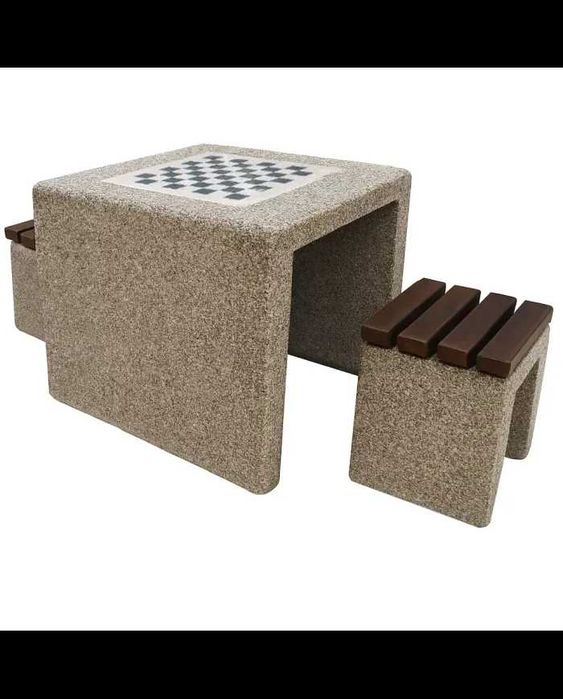Set mese cu banci sau scaune din beton/marmura-discount la comanda ta!