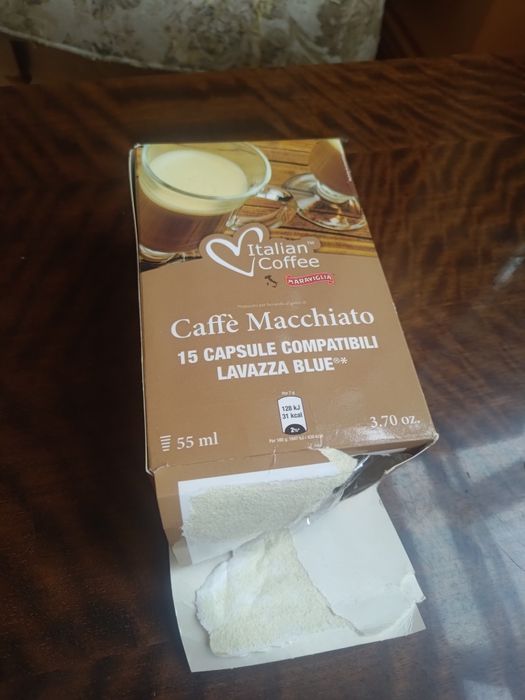 15 capsule macchiato lavazza blue