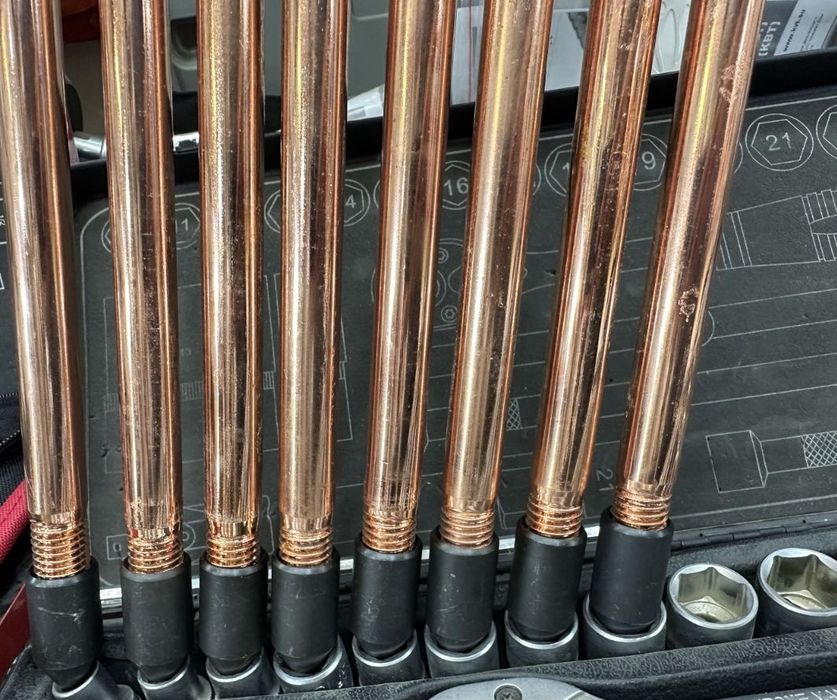 180000 sum Zazemleniya Заземления комплект штирь (медь)