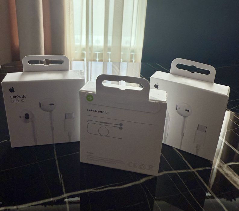 Căști Apple EarPods USB-C – Noi, sigilate