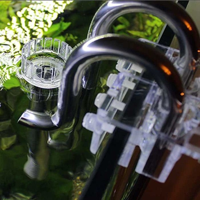 Метален вход и изход за аквариум Аксесоари за филтри