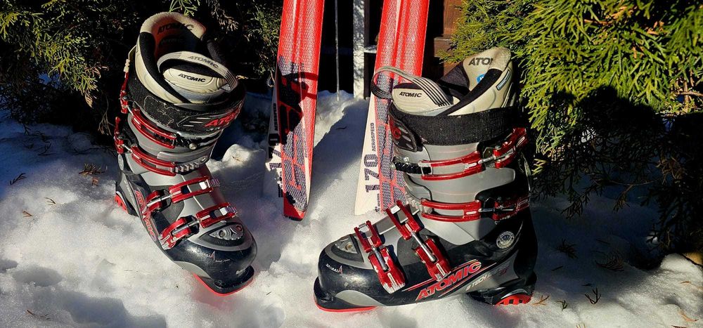 Vand schiuri si clapari Atomic 170 cm. Made in Austria.