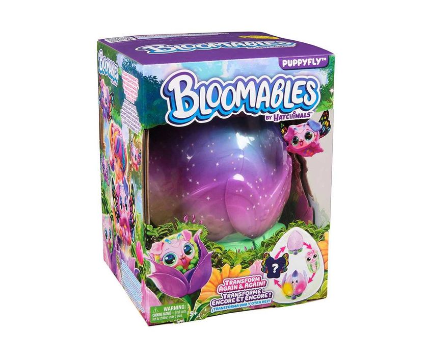Интерактивна играчка изненада в яйце Hatchimals Bloomables Puppyfly