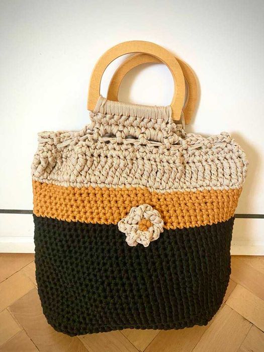 Прекрасни плетени чанти