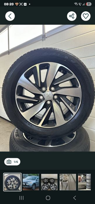 Jante si Anvelope Mitsubichi ASX 17 inci