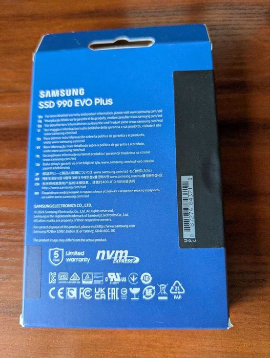 SSD Samsung 990 Evo Plus 1TB