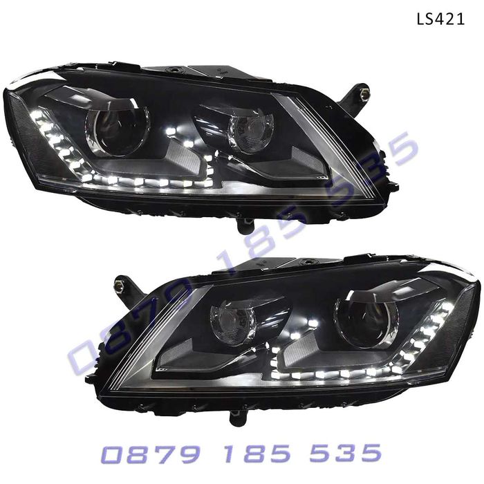 Тунинг LED фарове VW Passat 7 Volkswagen пасат лед светлини нова визия
