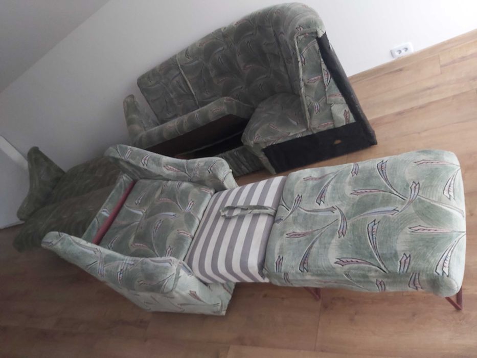 Vand coltar cu fotoliu extensibil