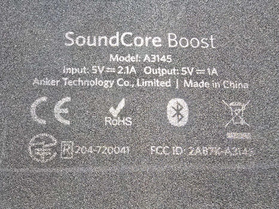 Anker SoundCore Boost 20W Bluetooth / AUX / NFC колонка