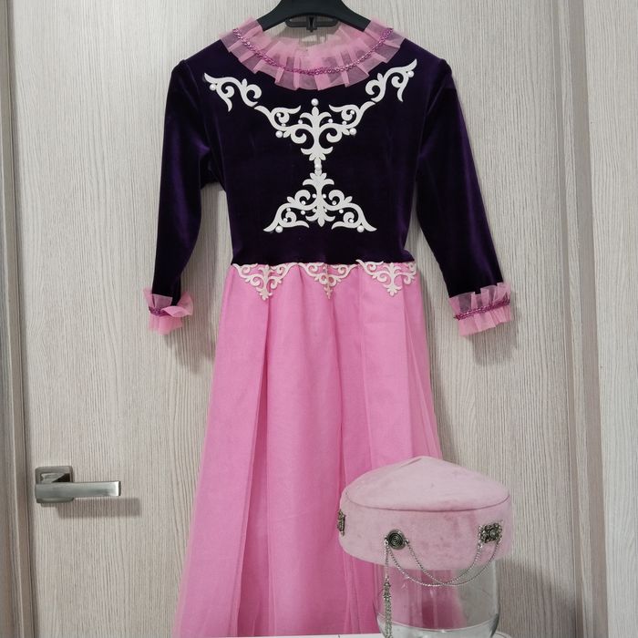 Казахский национальный костюм платье