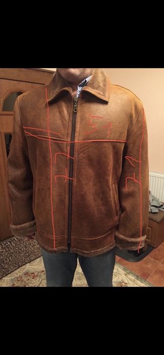 Geaca de iarna, naturala