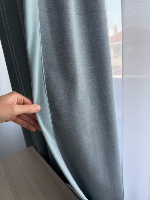 Set 2 draperii blackout premium – catifelate – 155 × 265 cm