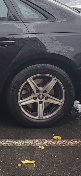 Jante originale Audi cu cauciuc iarna Continental 205/60/R16 dot 31.22 stare impecabila