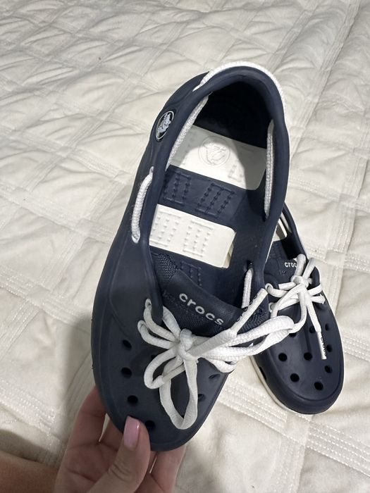 Лоферы crocs на мальчика