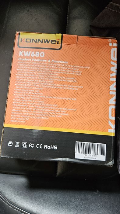 Автодиагностика KONMWEI KW680