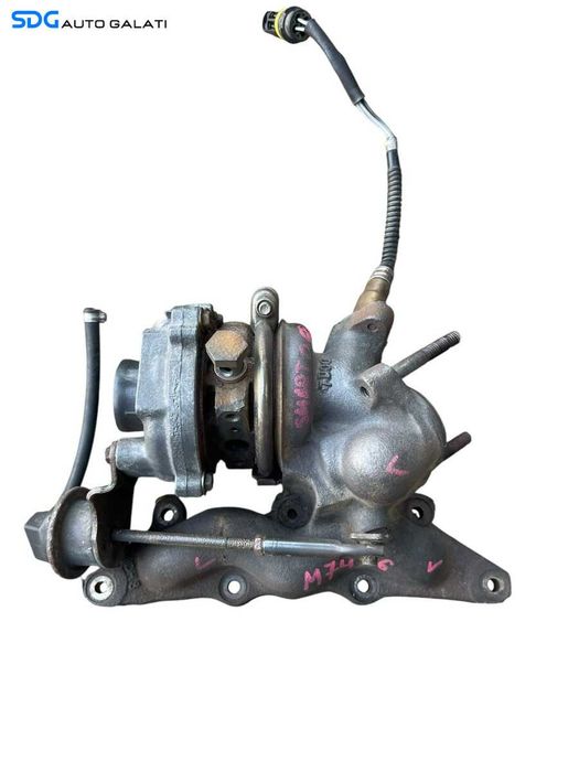Turbo Turbina Turbosuflanta Galerie Fisurata Smart 450 Cabrio Crossblade Roadster City-Coupe 0.7 B 1998 - 2004 Cod A1600960499 [M7436]