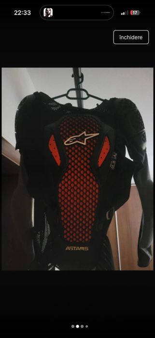 vand armura alpinestars bionic V2