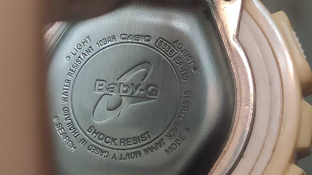 Casio Baby-G (model BA-110) - с хронографом