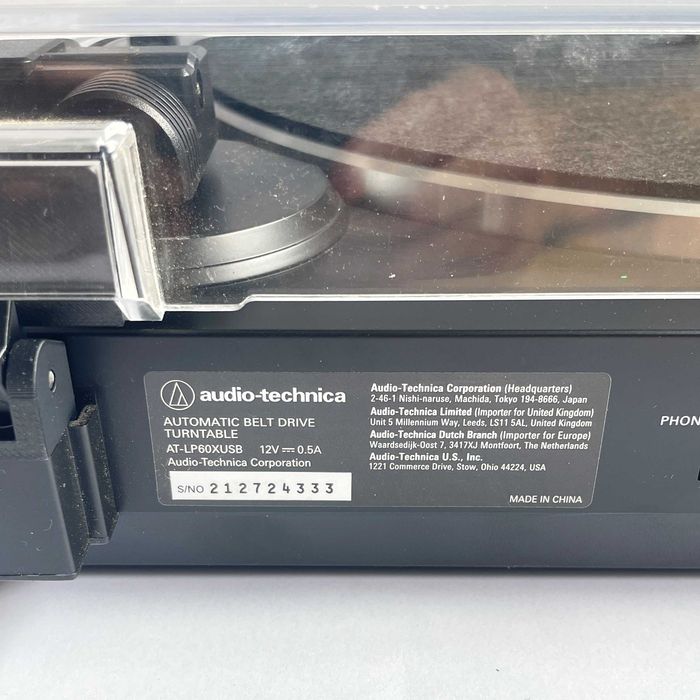 Audio-Technica AT-LP60XUSB – автоматичен грамофон с USB, отлично състояние