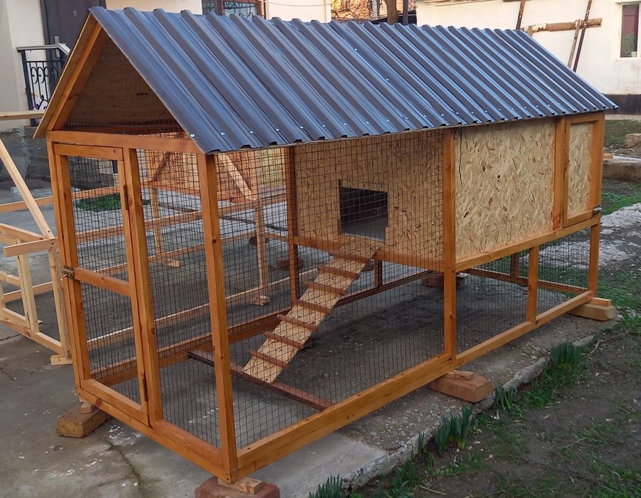 Мини курятник. Клетка