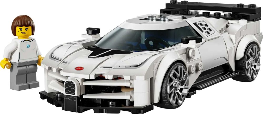 НОВО LEGO Speed Champions 77240 - Хиперспортна кола Bugatti Centodieci