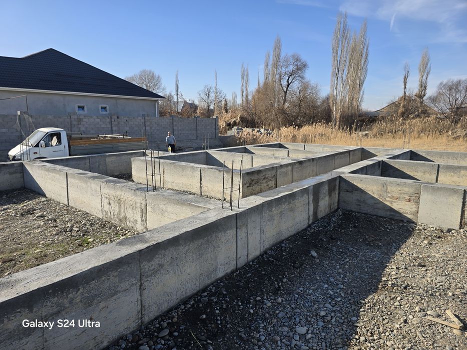 Фундамент құямыз.  Опалубка өщімізден