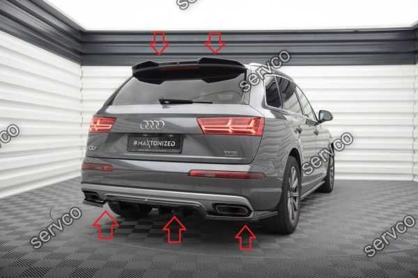 Pachet Exterior Prelungiri Body kit Audi Q7 Mk2 2015-2019 v3 - Maxton
