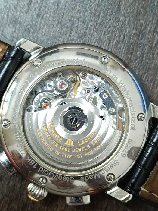 ЧасовнициMaurice Lacroix 18k Мasterpiece MP6318-PS101-12E 1 800 €