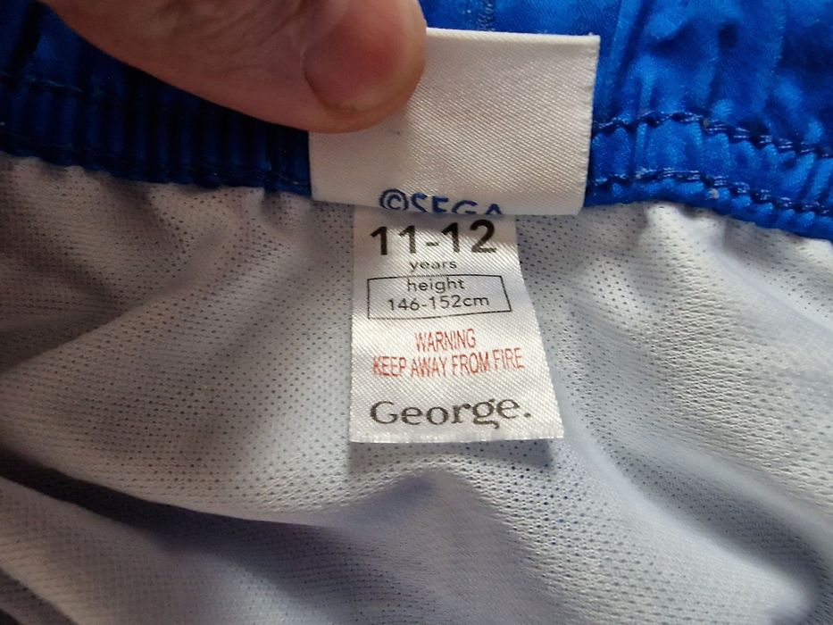 Pantaloni scurți Sonic 11-12 ani