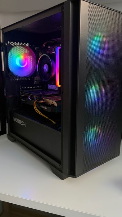 Геймърски компютър- ryzen 5 5600/RX 6600