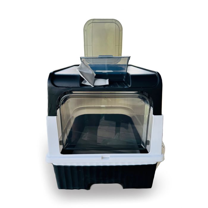 Котешка тоалетна с плъзгащо дъно