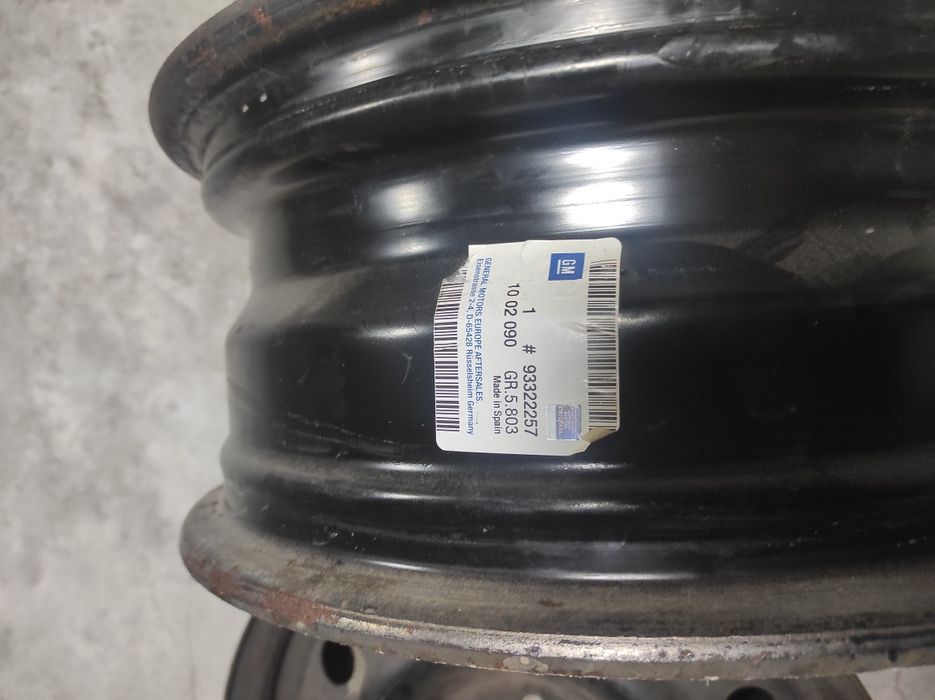 Железни джанти за Опел 4/100/15