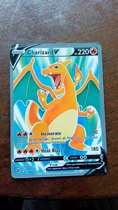 Pokemon card/карта Charizard V
