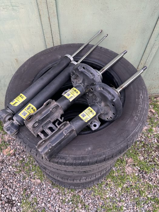 Амортизаторы и покрышки заводские на кобальт б/у
