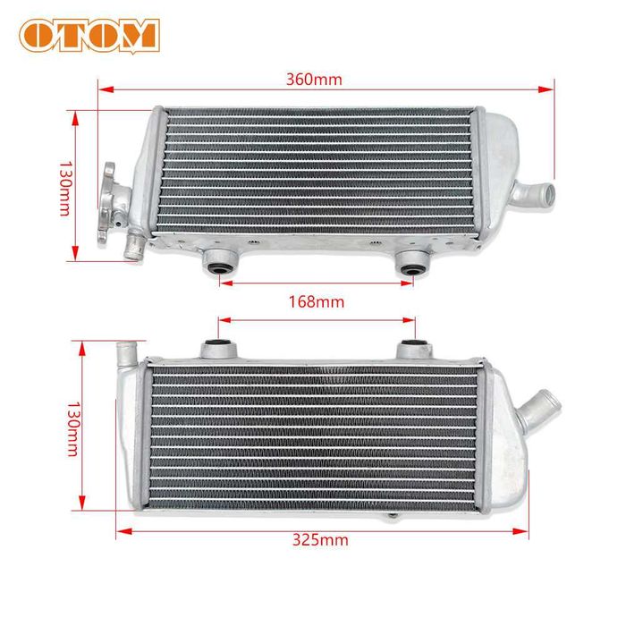 Радиатор 250, 350, 450 FC XCF SXF 07-15 за KTM HUSQVARNA